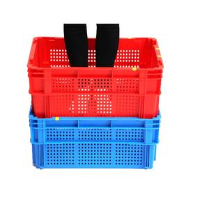 Hot <strong>Sale</strong> Plastic Nestable and Stackable Vegetable Box Plastic <strong>apple</strong> Nestable <strong>Crate</strong> 600x400x230 - Product Image 6