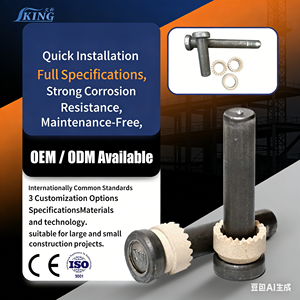 Boulons à souder Iking en acier au carbone ASTM A193 B7, goujons CNC Pro Spot DIN 32501 de 50 mm et 100 mm pour la construction en acier - Product Image 2
