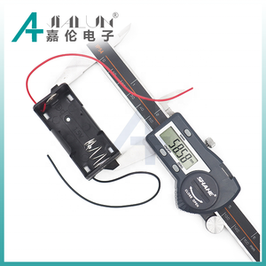 Tempat Baterai Sel Tunggal JIALUN UM-2, Kotak Baterai Plastik dengan Kabel - Product Image 2