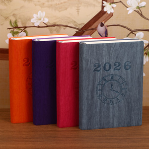 2026 Đồng hồ Tiếng Anh lịch trình cuốn sách hàng ngày kế hoạch làm việc hiệu quả máy tính xách tay Thời Gian Quản lý xách tay Nhật Ký - Product Image 2