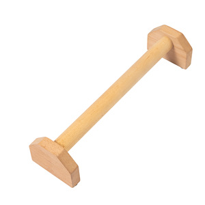 Parallettes per Ginnastica e Calisthenics, Barra per Handstand in Legno, Attrezzi per Fitness ed Esercizi, Attrezzatura per Allenamento, Supporto a Doppia Asta per Flessioni - Product Image 4