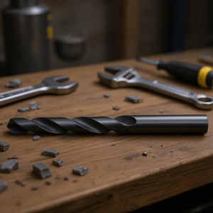 Foret hélicoïdal HSS 4,9 mm, longueur 86 mm, série courte, revêtement noir, polyvalent - Product Image 3