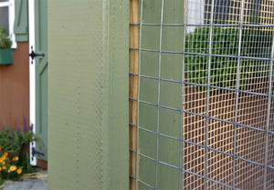 Grillage carré en maille, utilisé pour la fabrication <span class=keywords><strong>de</strong></span> cages pour animaux, le jardinage et la construction, revêtement PVC, matériau <span class=keywords><strong>galvanisé</strong></span> - Product Image 3