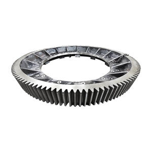 Manufacturer Supplies <b>Large</b> Cast Steel Dryer Rotary Kiln Half Gear <b>Ring</b> and <b>Large</b> Gear <b>Ring</b> - Product Image 1
