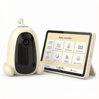 Monitor para Bebés de 2MP con Pantalla Digital de 7 Pulgadas, Resolución 1080p, Audio Bidireccional, Visión Nocturna, Vista Dual, OEM ODM, con Cámara