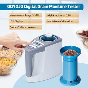 Portable GOYOJO GS1G Grain <b>Moisture</b> <b>Meter</b> with LCD Display ABS Material Digital Measurement for Household & Industrial Use - Product Image 2