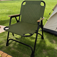 Chaise lune pliante portable en acier, confortable et robuste, pour l'extérieur, la plage, le camping, les pique-niques, l'escalade, les événements commerciaux et les stands.