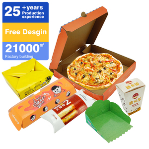 Best Sell Irregular Shaped Heat Resistant Snack Food Grade Snack Bar Burger Shop Deil Sausage Paper <strong>Box</strong> Food Packaging <strong>Box</strong> - Product Image 2