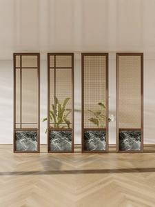 Nouvelle cloison de séparation moderne en acier inoxydable et bronze, style luxe léger, pour hall d'hôtel commercial, département des ventes et club, modèle 201/304 - Product Image 3