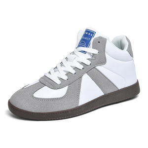 2026 vintage casual sports shoes with fashionable color combination design, suede double leather customized upper - Product Image 1
