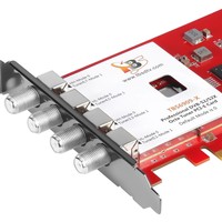 TurBoSight TBS6909-X V2 DVB-S2X/S2/S 8-Tuner Penerima Satelit Digital untuk Kartu Streaming FTA DVB-S2X PCIe Headend Server