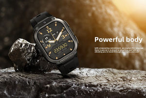 Reloj Inteligente LEMFO DM63 de Fábrica al por Mayor, Pantalla Cuadrada AMOLED de 2.13 Pulgadas, Caja de Metal y Silicona, 2GB 16GB, Compatible con <span class=keywords><strong>Tarjeta</strong></span> SIM, Clase I CE - Product Image 2