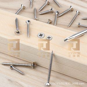 Tapping Screws M3 M4 M5 Phillips Head Iron Wood Fasteners Metric Right Hand Thread For Furniture And Wooden Panels - Product Image 5