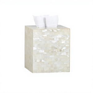 Advantageous Design Wooden Tissue Storage Box With Mop Work For Table Top <b>Accessories</b> Tissue Napkin Box - Product Image 1
