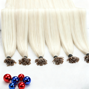 <span class=keywords><strong>Extensiones</strong></span> de Cabello con Punta Plana de Queratina, Cabello Humano Virgen Saludable, Super Double Drawn, Ombre Balayage, Gran Venta 2025 - Product Image 3