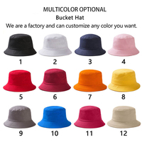 Sombrero de Pescador con Bordado 3D de Dibujos Animados Personalizado OEM, Impresión por Sublimación, Reversible, 100% Algodón, Alta Calidad, MOQ Bajo