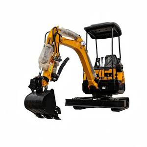 Máquina para Movimiento de Tierras HT18, Miniexcavadora Equipada con Bomba de Motor y Motor - Product Image 4