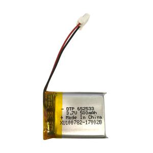 Горячая продажа DTP140749 <span class=keywords><strong>3</strong></span>,7 v 500mah 1.85wh lipo батарея - Product Image 3