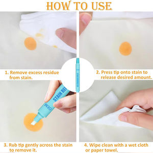 Usine de gros Textile écologique café tache lavage sur le pouce Portable détachant stylo - Product Image 6