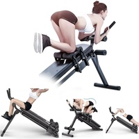 Planche de sit-up pliable pour banc de fitness abdominal, vente en gros, multifonctionnelle, redresseur de taille, machine de beauté pour amincir le ventre