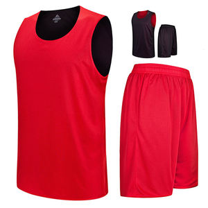 Benutzer definierte Günstige Gute Qualität Basketball Uniform Mesh Material Blank Reversible Großhandel Jugend Basketball Trikot - Product Image 6