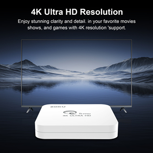 ZOKU <span class=keywords><strong>TV</strong></span> Box Q5Pro Android 16.0 con Telecomando Vocale BT, Wi-Fi Dual Band, Lettore Multimediale per Home Theater, Vendita Diretta dalla Fabbrica - Product Image 4