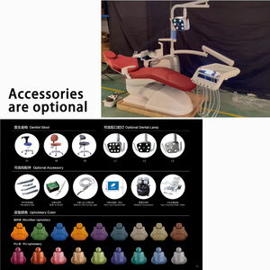 Sillón Dental Eléctrico con Lámpara LED, Escupidera Giratoria, Asiento con Memoria y Calentador <span class=keywords><strong>de</strong></span> Agua para Clínica Dental - Product Image 3