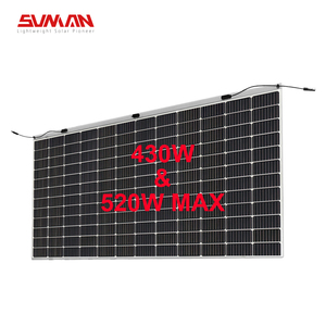 Sunman แผงเซลล์แสงอาทิตย์แบบยืดหยุ่นได้430W 520W, sunman <span class=keywords><strong>430</strong></span> solarmodul ยืดหยุ่น sunman 430W - Product Image 3
