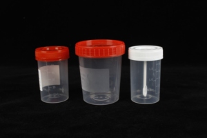 Cangkir plastik sekali pakai untuk wadah koleksi urin pemeriksaan medis - Product Image 2