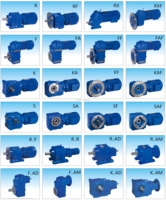 Moteur-réducteur électrique industriel AC à couple élevé RFSK, unité d'engrenage hélicoïdal, boîte de vitesses, réducteur de moteur