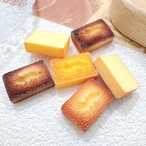 Boîte de rangement DIY en forme de gâteau au <span class=keywords><strong>caramel</strong></span> français simulé, pinces à cheveux, breloques pour chaussures, accessoires en résine - Product Image 3