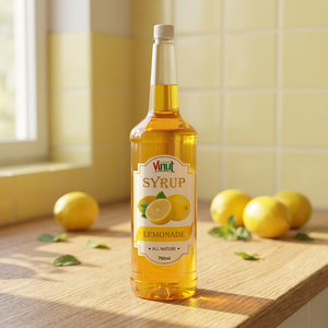 Concentrado de Jugo de Limonada en Botella de Vidrio de 750 ml, Calidad Premium Natural VINUT, Caja a Granel para Hostelería - Product Image 3