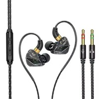 Casque de jeu intra-auriculaire E-Sports avec interface Type C, microphone 2 en 1, casque de jeu filaire