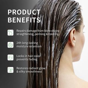 Maschera per <span class=keywords><strong>Capelli</strong></span> di Lusso con Logo Personalizzato, Proteine del Latte, Ammorbidente, Fissante del Colore, Trattamento Profondo Professionale, Maschera Lucidante con Cheratina - Product Image 4