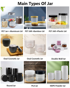 Récipient en <span class=keywords><strong>plastique</strong></span> PP 1 litre 1 L de cylindre noir vide personnalisé pour l'emballage de stockage de poudre de protéine alimentaire - Product Image 5