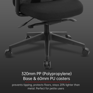<span class=keywords><strong>Adino</strong></span> Muebles De Oficina Serie 2432 Silla De Oficina ergonómica con ruedas silenciosas De PU De 60MM Cadeira De Escritorio Silla De Oficina - Product Image 6
