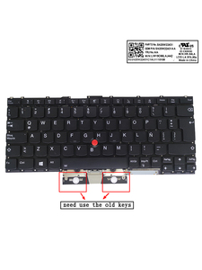 Teclado de computadora portátil retroiluminado Latin LA para Lenovo para <span class=keywords><strong>ThinkPad</strong></span> X1 Titanium Yoga Gen-1 SN20W22431 teclado de computadora portátil - Product Image 6