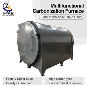 Chaîne de production de 1 tonne par jour four de carbone d'<span class=keywords><strong>auto</strong></span>-allumage pour le charbon de bois - Product Image 1