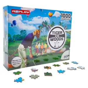 Quebra-cabeças 1000 para adultos, de alta qualidade, para jogos de quebra-cabeças, de papel
