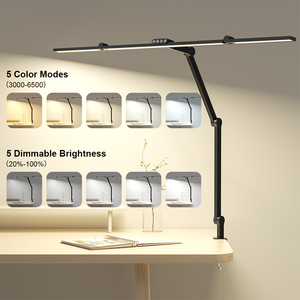 Lámpara de Escritorio LED con Abrazadera para Arquitectos, Luz de Mesa de Diseño para Oficina, <span class=keywords><strong>Mesita</strong></span> de <span class=keywords><strong>Noche</strong></span>, Sala de Lectura, Sala de Estar - Product Image 3