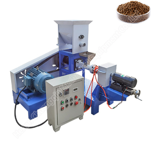 Shenzhen Animal Feed Extruder Large Feed Pallet Making Machine Animal Feed Pellet Small Animal Floating Fish Feed Pellet Making - Product Image 2