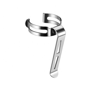 Tùy chỉnh thiết kế thép không gỉ 301 bền chủ bút <span class=keywords><strong>Clip</strong></span> Đèn pin <span class=keywords><strong>clip</strong></span> cho tấm chế tạo kim loại - Product Image 6