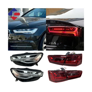 Faro Delantero LED Izquierdo y Derecho para Automóvil, Luz Trasera de 35W, 6000K, para Audi A6 C7PA RS6 <span class=keywords><strong>A3</strong></span> A4 <span class=keywords><strong>B8</strong></span> A5 A8 2006-2025 - Product Image 1