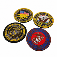 Patch brodé personnalisé avec logo, motif floral alphabet, fait main, vente en gros, badge de créateur, à coudre ou thermocollant pour vêtements, chapeaux, sacs, vestes et accessoires
