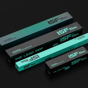ISFFILM Miếng Dán Kính Ô Tô Bằng Gốm Nano Phủ Màu Cửa Sổ Xe Hơi 1.52*30M Màng Nhuộm PET Cho Ô Tô - Product Image 5