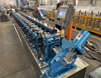 Machine de formage de tuiles pour cadres de portes en acier, équipement de fabrication de matériaux de construction automatique à haute productivité