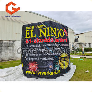 Tas kemasan kembang api tiup raksasa replika untuk toko, produk tiup promosi tas replika untuk iklan - Product Image 6