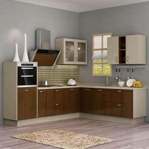 Cina Foshan Moderno <span class=keywords><strong>A</strong></span> Buon Mercato Melamina Mobili Da <span class=keywords><strong>Cucina</strong></span> Piccola <span class=keywords><strong>Cucina</strong></span> In Legno - Product Image 5