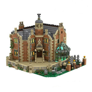 <span class=keywords><strong>Venta</strong></span> caliente transfronteriza: Bloques de construcción de partículas pequeñas de plástico ABS MOC-54244 para arquitectura de escenas callejeras temáticas de la luna llena. - Product Image 4