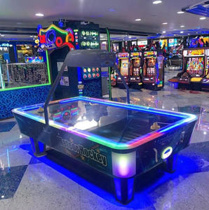 Table de hockey sur air d'arcade d'intérieur, machine de jeu à monnayeur pour centre de jeux, table de hockey sur air d'arcade personnalisée - Product Image 5